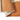 Close-up of a textured rust and beige rug with a patterned edge.