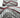 Titan Wave Grey & Red Hallway Runner – Custom Size