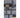 Trendy Geo Block Grey & Gold Rug – Modern Abstract Design
