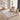 Anatolia Heritage Rust Cream Rug styled in a bright living room