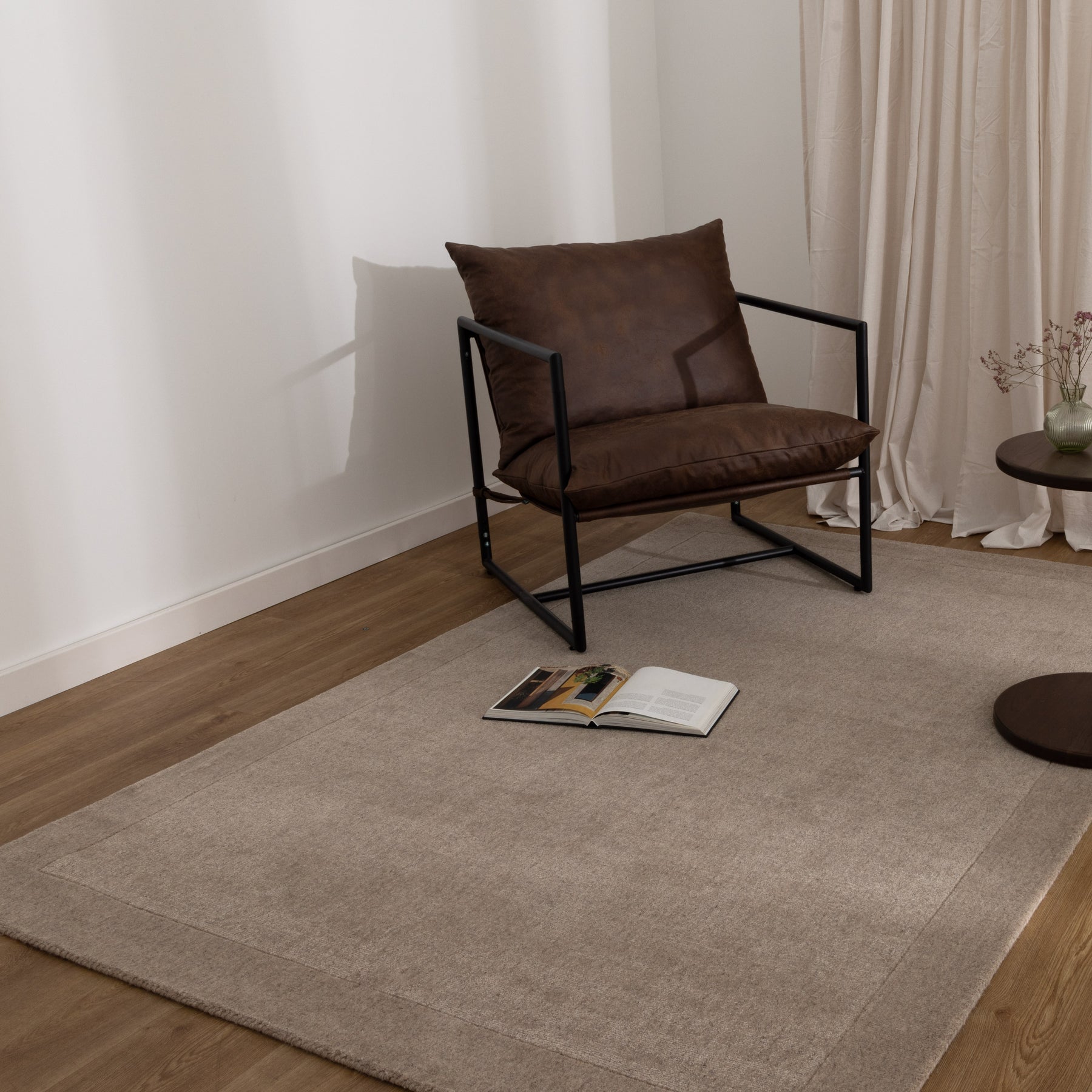 Round Rug Camel Sahara Luxe Camel Wool Rug | Hand-Tufted Luxury Rug – Rug N Roll