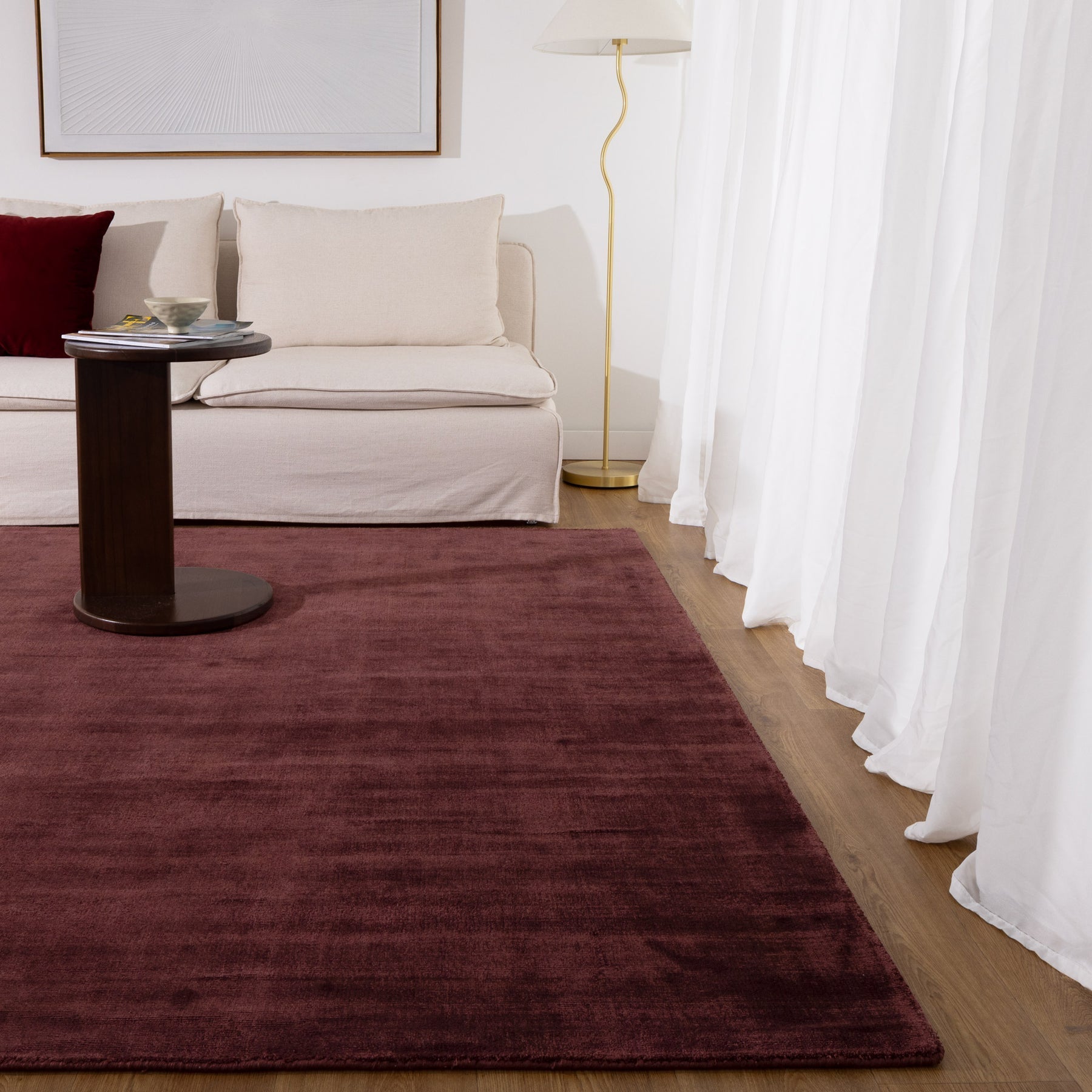 Avalon Reverie Chocolate Cherry Area Rug – Rug N Roll
