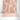 Pink area rug with wavy pattern on a white floor