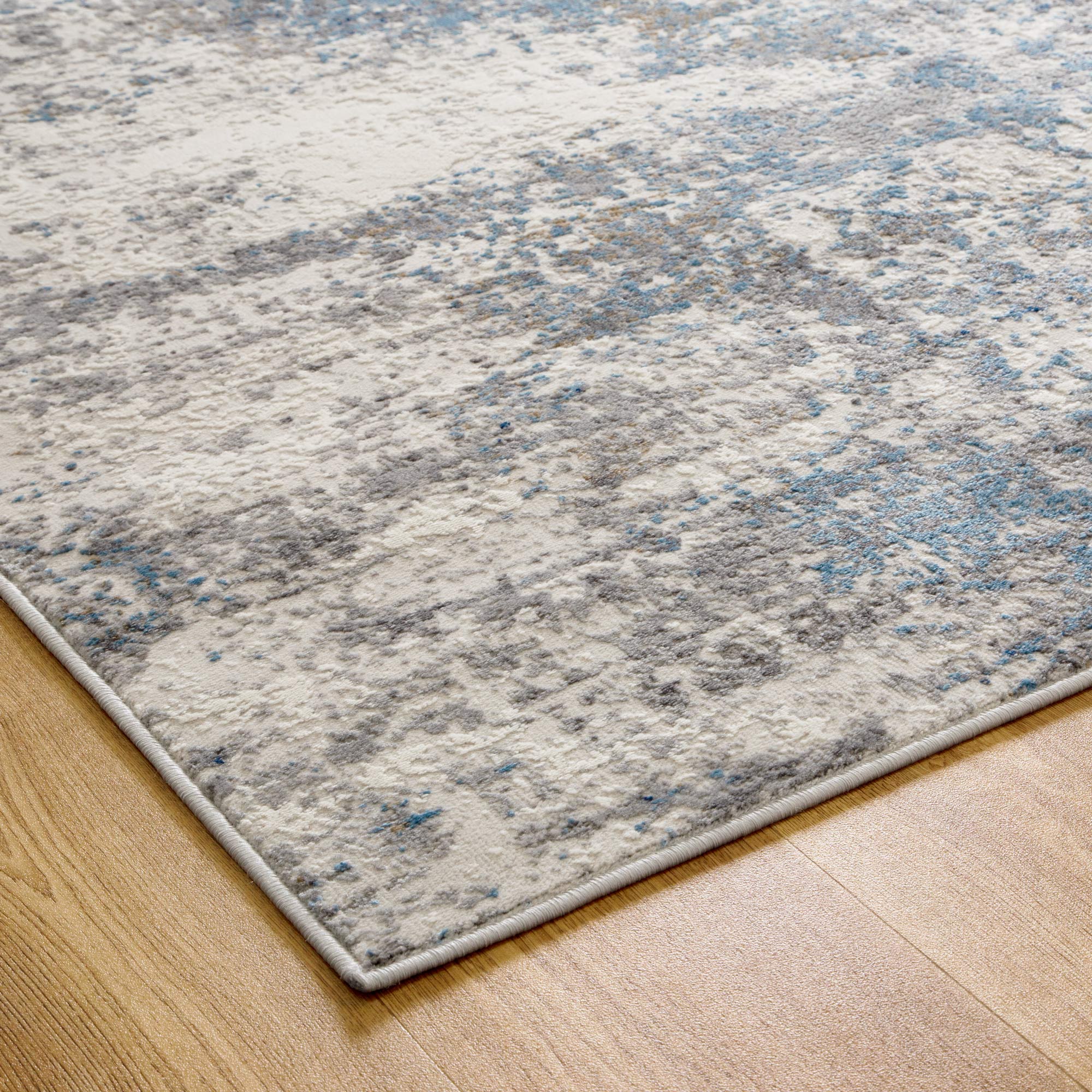 American Express Rug Expressions Navy Blue Modern Rug – Rug N Roll