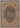 Decorative rug with intricate patterns and colors on a plain background