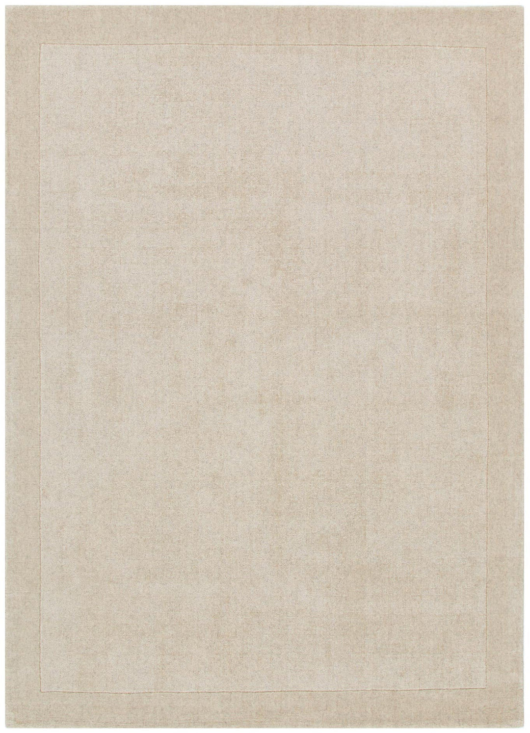 Sand Wool Area Rug Sahara Luxe Natural Sand Wool Rug | Hand-Tufted Modern Design – Rug N Roll