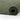 Rolled-up green rug on a white background