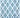 Piccolo Blue and White Lattice Pattern Kids Rug