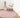 Kids/nursery friendly round shag rug – Purity washable (rose pink)