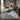 Bluehaven Blue Grey distressed transitional rug styled in a modern living room