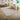 Stone Wash Mocha Brown Rug contemporary room styling detail