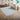 Modern light brown neutral rug styled with contemporary furniture