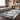 Victoria Grid Rug styled in a modern contemporary living room