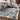 Victoria Grid Rug styled in an elegant modern interior