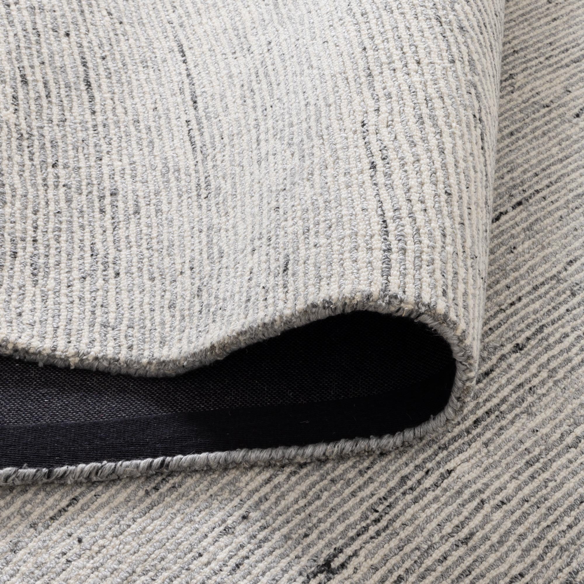 Gray Wool Rug Aria Grey Wool Handcrafted Rug – Natural Texture in Modern Grey – Rug N ...