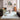 Logan Classic Silver Medallion Rug styled in a contemporary living room