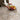 Uluru Sky Textured Modern Rug edge and low-pile pattern detail