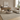 Grey Wool Weave Wool Rug in a natural light lifestyle room setting