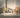 Ivory Wool Weave Wool Rug in a natural light lifestyle room setting